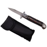 Cumpara ieftin Briceag de vanatoare automat DEPOX&reg;, Renaissance Spirit, otel inoxidabil, 20.5 cm, maro