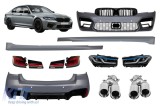 Pachet M5 potrivit pentru BMW Seria 5 G30 2017-2020 conversie la G30 LCI dupa 2021 Performance AutoTuning