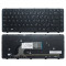 Tastatura laptop HP ProBook 430 G3 neagra US cu iluminare