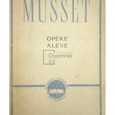 Alfred de Musset - Opere alese (editia 1959)