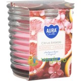 Lumanare Parfumata in Pahar Spirala Citrus Breeze