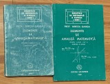 Elemente de analiza matematica pentru clasa a XI a de Mircea Ganga. Partile (1 + 2)