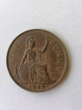 MONEDA ANGLIA ONE PENNY 1945, Europa