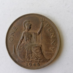 MONEDA ANGLIA ONE PENNY 1945