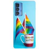 Husa compatibila cu Motorola G50 model Kindness matters, Silicon, TPU, Viceversa, Transparent, Carcasa