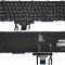 Tastatura Laptop, Dell, Precision 7730, 7740, 7530, 7540, 06P79, 006P79, 0DK60, 00DK60, 266YW, 0266YW, iluminata, layout US