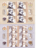 ROMANIA 2018 - FAURITORI AI MARII UNIRI - II, SET MINICOI, MNH - LP 2212, Oameni, Nestampilat