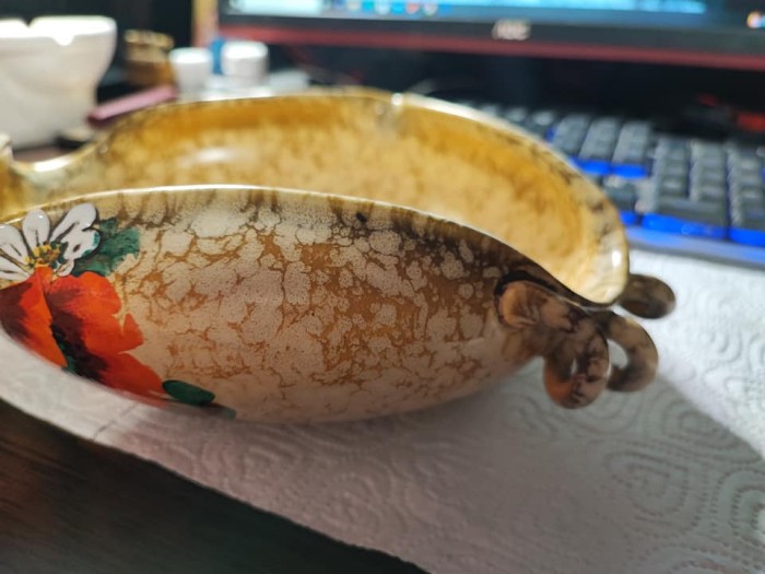 Vas vintage deosebit de fructe