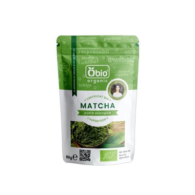 Matcha (Ceai Verde) Pudra Bio Obio 60gr foto