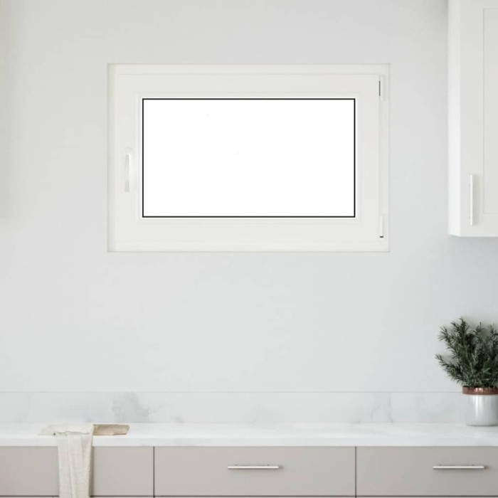 Fereastră de subsol &bdquo;RISOR&rdquo; 90x50 cm oscilo-batantă DIN dreapta, albă