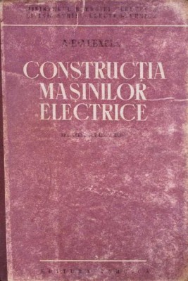 CONSTRUCTIA MASINILOR ELECTRICE-A.E. ALEXEEV-280633 foto