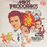 VINIL LP Mikis Theodorakis played by Manos Tacticos &amp; His Bouzoukis (VG), Folk