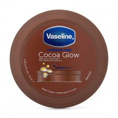 Crema de Corp, Vaseline, Cocoa Glow, cu Unt de Cacao, Efect Hidratant si Calmant, 75ml