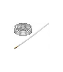 Cablu telefon 4 fire pentru telecomunicatii litat 4x28AWG alb