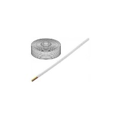 Cablu telefon 4 fire pentru telecomunicatii litat 4x28AWG alb