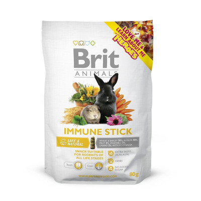 Brit Animals Immune Stick pentru rozătoare 80g foto