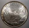 R.182 ROMANIA MIHAI I 25000 LEI 1946 XF/AUNC, Argint
