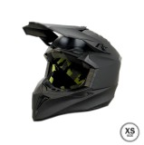 Cumpara ieftin Casca pentru copii, pentru motocicleta, ATV, bicicleta - Enduro, Cross - marime XS (47-48 cm), Negru mat
