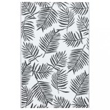 Cumpara ieftin Covor de exterior, ARAKIL alb si negru, 160x230 cm, PP