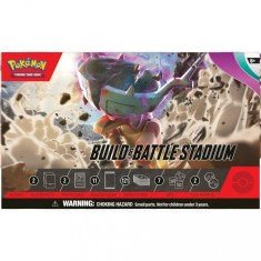 Set carti de joc in cutie, Pokemon TCG, Paldea Evolved, Build &amp; Battle Stadium, SV02