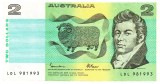 Australia 2 Dolari 1985 P-43e Seria 981993