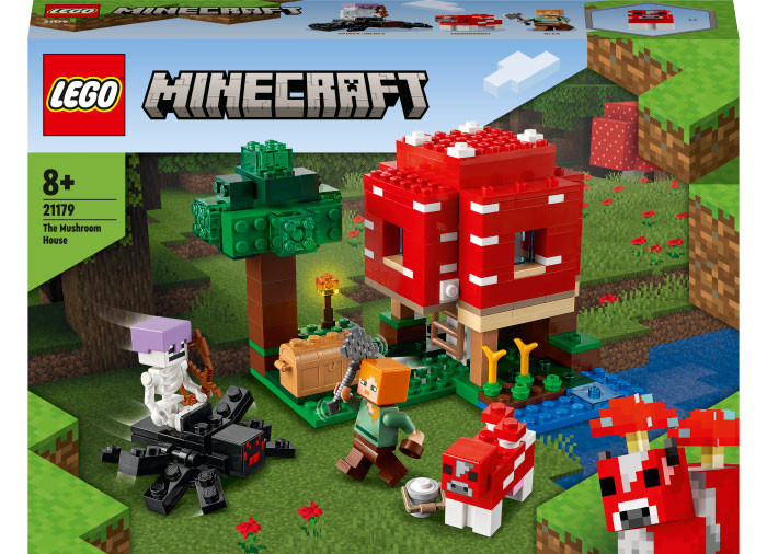 Casa ciuperca LEGO Minecraft