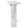 Suport Umbrela Pamant Argintiu 16x16x39.5cm Otel Gossi - Fixare Solida Umbrele de Soare