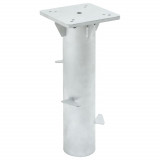 Suport Umbrela Pamant Argintiu 16x16x39.5cm Otel Gossi - Fixare Solida Umbrele de Soare