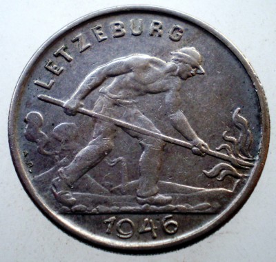 2.270 LUXEMBURG LUXEMBOURG 1 FRANC 1946 foto