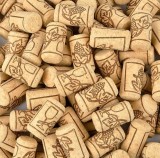 Set 100 dopuri din pluta pentru sticle de vin