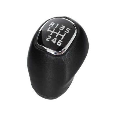 Nuca schimbator de viteze Modecar pentru Kia Rio III 2010-, Negru/Argintiu foto