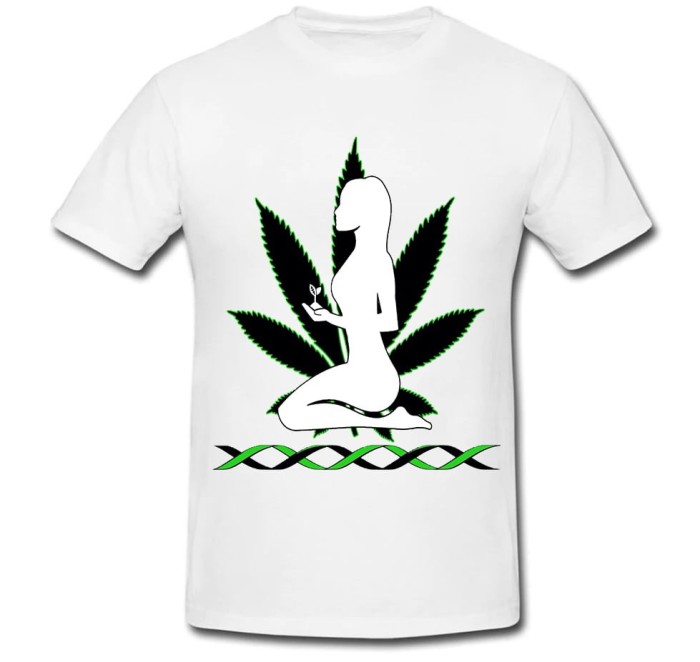 Tricou " Marijuana leaf "