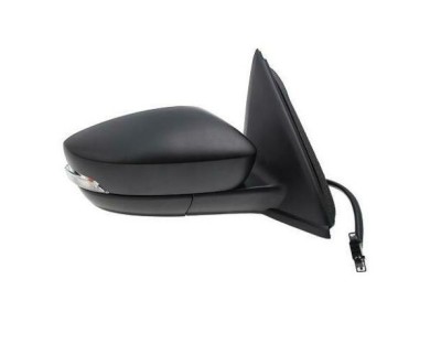Oglinda usa exterioara Skoda Fabia, 12.2014-09.2018; Fabia, 07.2018-, partea Dreapta, reglare electrica; carcasa neagra; incalzit; sticla convexa; ge foto
