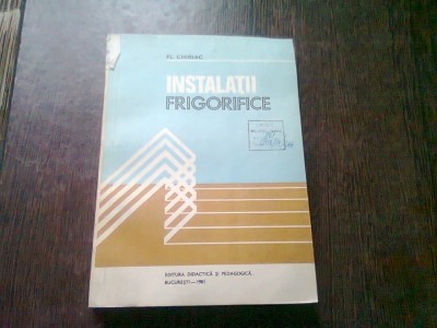 INSTALATII FRIGORIFICE - FL. CHIRIAC foto