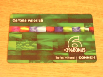 B12 4 - Card incarcare mobil - foarte vechi - piesa de colectie foto