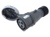 Conector alimentare AC trifazat AMPHENOL IP&amp;S 32A 3 pini mamă IP67