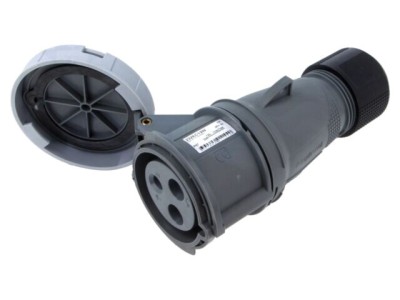 Conector alimentare AC trifazat AMPHENOL IP&amp;amp;S 32A 3 pini mamă IP67 foto