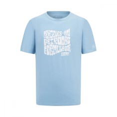 Mercedes AMG Petronas tricou de bărbați Retro blue F1 Team 2023 - XXL