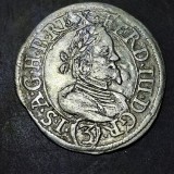 Austria 3 kreuzer 1639 /Viena argint Ferdinand lll