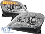 Kit de faruri tuning potrivit pentru OPEL ASTRA H 03.2004-2010, stanga si dreapta Performance AutoTuning