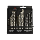 Trusa burghie pentru lemn, piatra si metal 15 buc ROTOR RBM15 Innovative ReliableTools