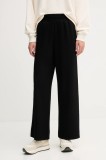 Dkny pantaloni de trening culoarea negru, cu imprimeu, DP5P3649