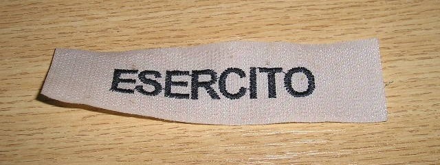 C7 161 - Ecuson tematica militara - nominal - strain - piesa de colectie