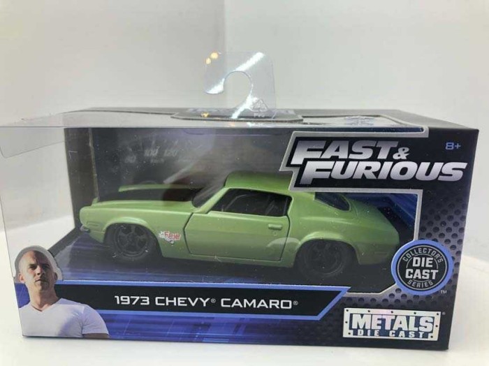Macheta Fast and Furious Dom&#039;s 1973 Chevrolet Camaro rs z28 f-bo