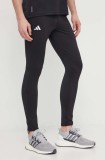 Adidas Performance colanți de alergare Adizero culoarea negru, uni IN1164