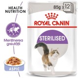 Royal Canin Sterilised Adult hrana umeda pisica sterilizata (in aspic-jelly),