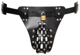 Slip Zado Leather Chastity S/XXL Negru