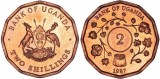 Uganda 1987 - 2 shillings UNC