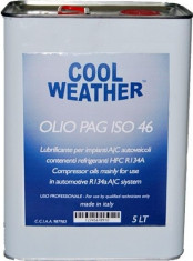 Ulei refrigerant PAG 46 OIL 5 litri sistem climatizare aer conditionat Magneti Marelli foto