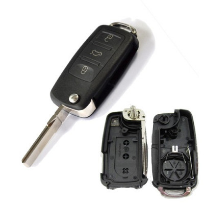 Carcasa Cheie Briceag Audi A8 3 Butoane AutoProtect KeyCars foto